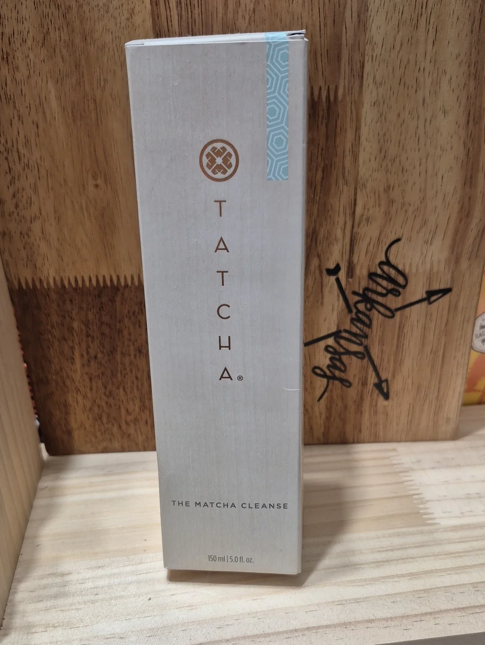 Tatcha Gentle Matcha Cleanse - Beige & Teal Accent
